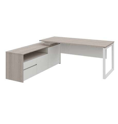 Cadi "O" Executive Desk with Credenza