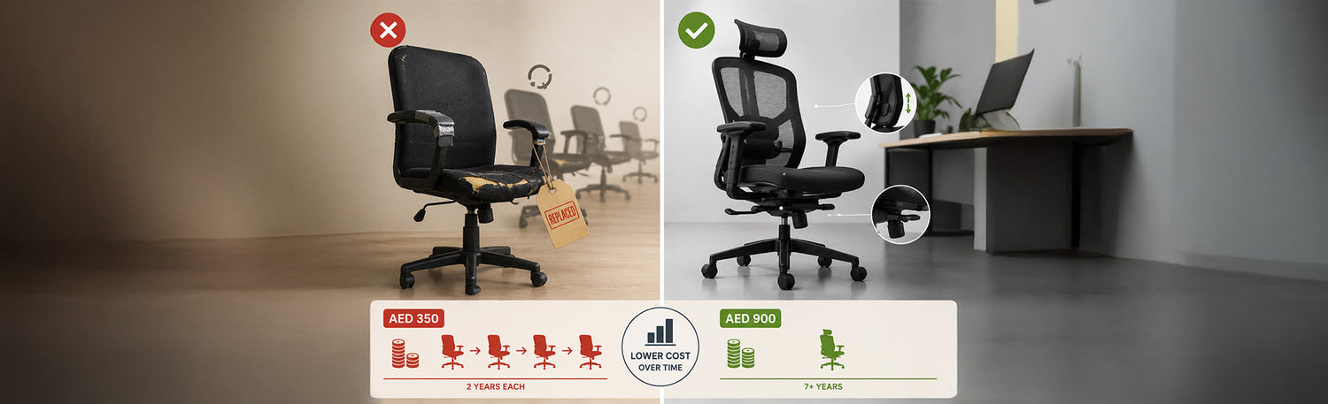 Cheap office chair Vs Premium ergonomic chair 