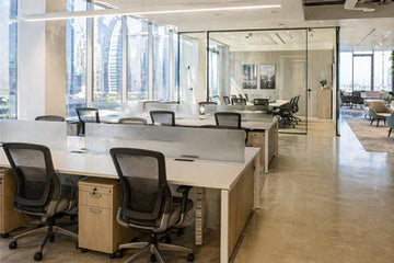 Completed office fit-out in Dubai