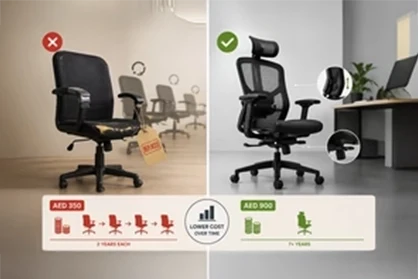 The 9 Biggest Mistakes Dubai Businesses Make When Buying Office Chairs (And How to Avoid Them)