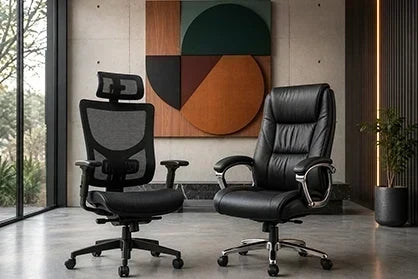 Mesh vs Leather Office Chair in the UAE: Which Holds Up Better in a Hot Climate?