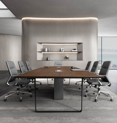 KANO Quzzi Conference Table for 8-12 People - High Quality Veneer Table
