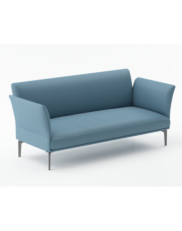 Suyo 3-Seater Sofa Consumer BAFCO Blue Fabric 8-10 Weeks