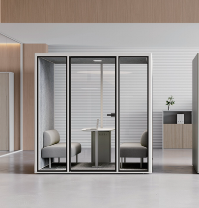 QuietQube Acoustic Meeting Pod Consumer BAFCO