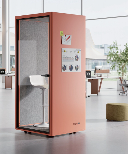 QuietQube Phone Booth (Non-Stocking) Consumer BAFCO