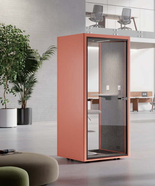 QuietQube Phone Booth (Non-Stocking) Consumer BAFCO