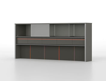 Rising Executive Credenza Consumer KANO Grey 2400 8-10 Weeks
