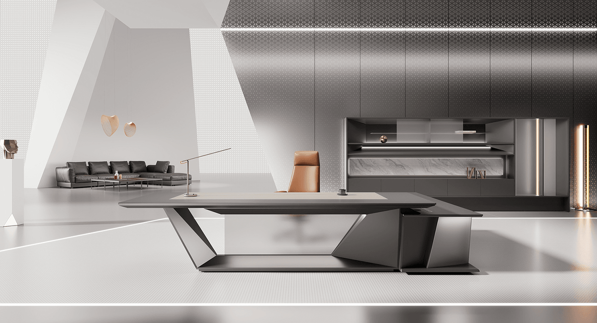 Beall Modern Office Desk for Premium Workspaces | BAFCO