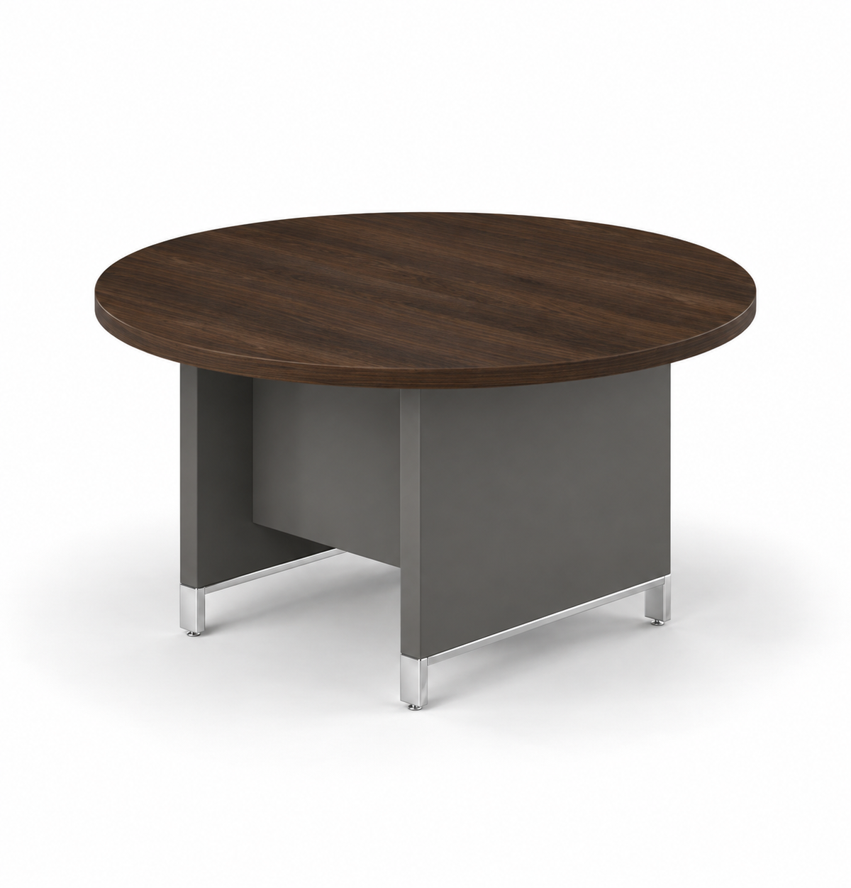Linea Due Round Meeting Table Consumer BAFCO