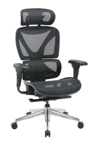 Ergo-X Highback Chair Consumer BAFCO Black 8-10 Weeks 