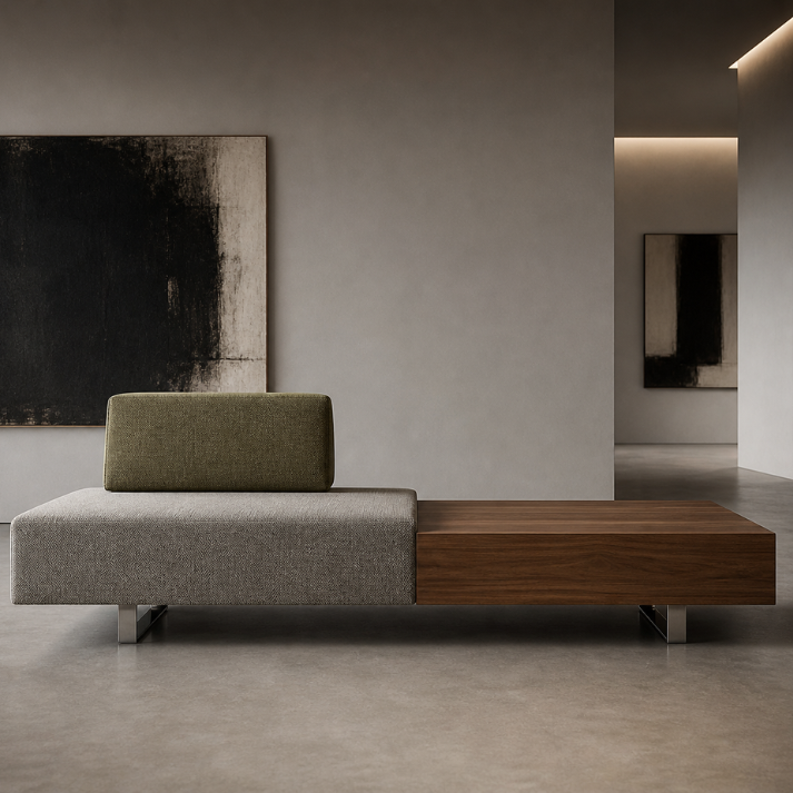Ethan 1.5 Seat Sofa with Coffee Table Consumer BAFCO