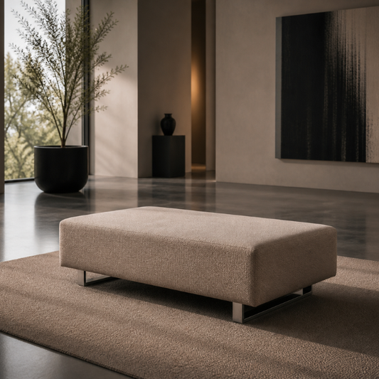 Ethan Rectangular Stool Consumer BAFCO W1050 x D700 x H430 mm 30 Days