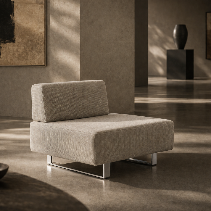 Ethan Rectangular Sofa Consumer BAFCO W1050 x D700 x H720 mm 30 Days