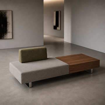 Ethan 1.5 Seat Sofa with Coffee Table Consumer BAFCO