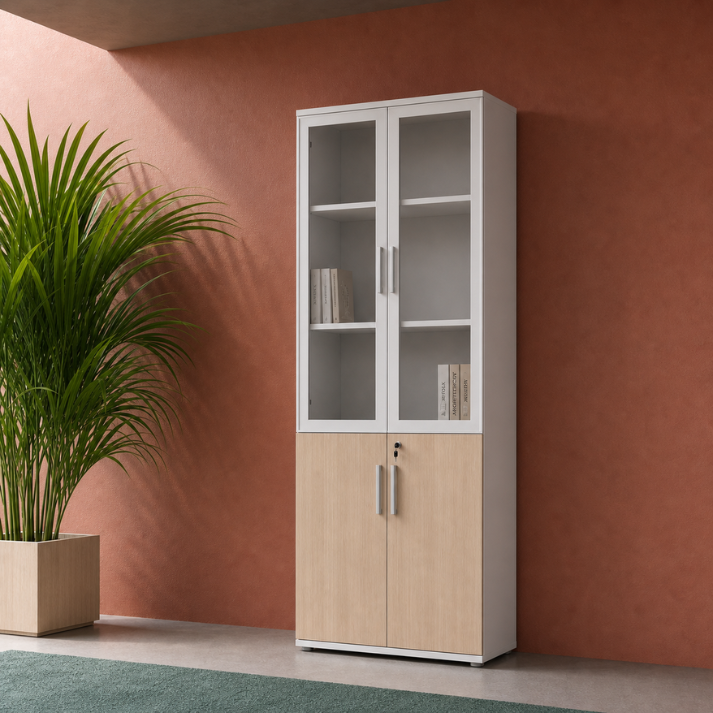 Flow Combination Cabinet H203 with Glass Doors Consumer BAFCO