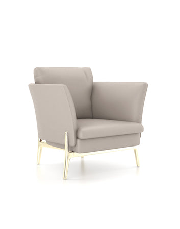 Gramy Armchair Consumer BAFCO Khaki Vegan Leather 8-10 Weeks