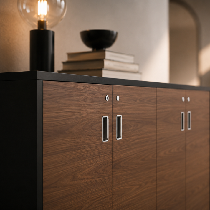 Linea Due Tall Cabinet Consumer BAFCO