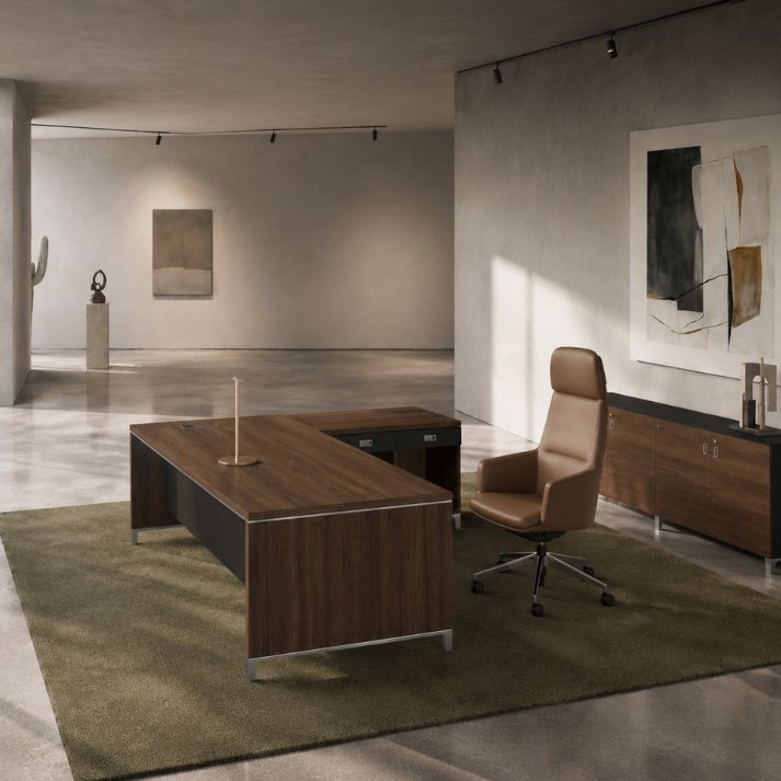Linea Due with Open Shelf Return Consumer BAFCO Walnut 2000 30 Days