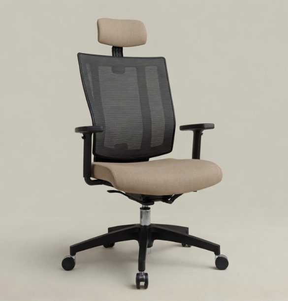 Promax with Headrest Consumer BAFCO Khaki Black Nylon Starbase 2-5 Working Days