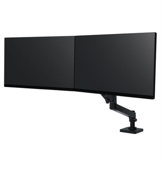 LX Pro Monitor Arm (Dual Monitor) Consumer Ergotron Black 2-5 Working Days