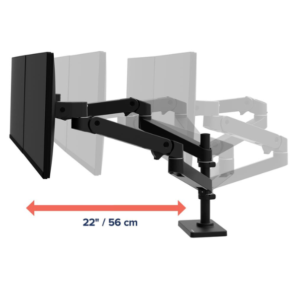 LX Pro Stacking Monitor Arm (Dual Monitor) Consumer Ergotron