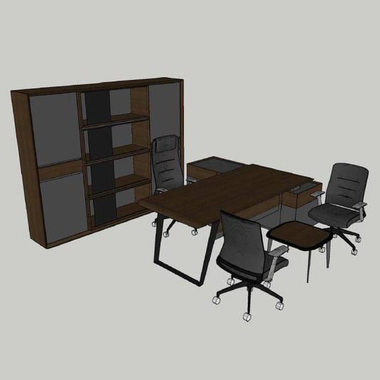 Quzzi Executive Desk Set - BAFCO