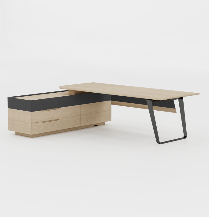 Quzzi Executive Desk – Luxury Executive Furniture for UAE Managers | BAFCO