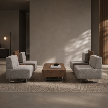 Ethan 2-Seater Sofa with Coffee Table Consumer BAFCO