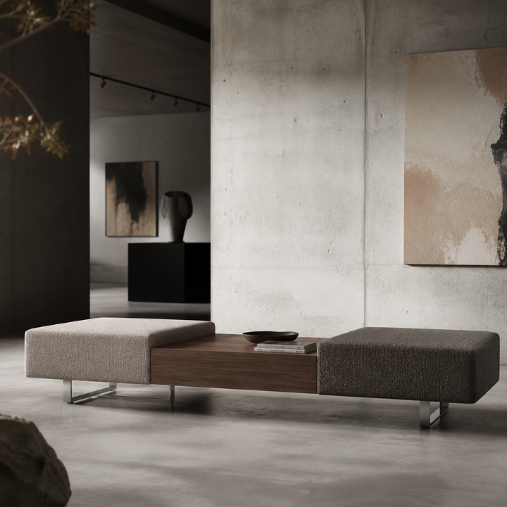 Ethan 2-Seater Beam with Coffee Table Consumer BAFCO 2100 30 Days