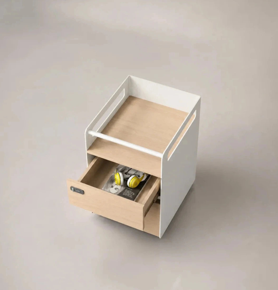 Agile Mobile Pedestal (White Body) Consumer BAFCO
