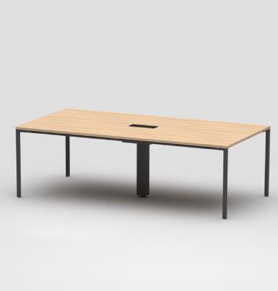 Agile Conference Table Consumer BAFCO Grey W2400 x D1200 x H750mm 30 Days