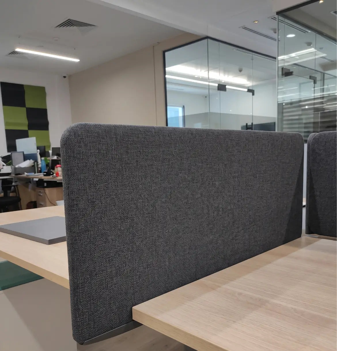 Agile Acoustic Side Divider Consumer BAFCO Black 800 8-10 Weeks