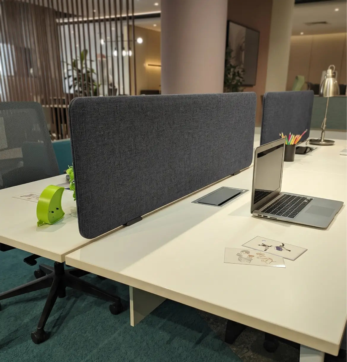 Agile Acoustic Center Divider Consumer BAFCO Black 1200 8-10 Weeks