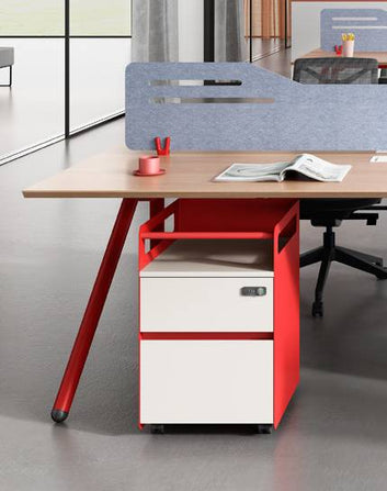 Agile Mobile Pedestal (White Body) Consumer BAFCO   
