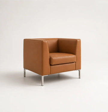 Alano Armchair Consumer BAFCO ROMAN TAN LEATHER