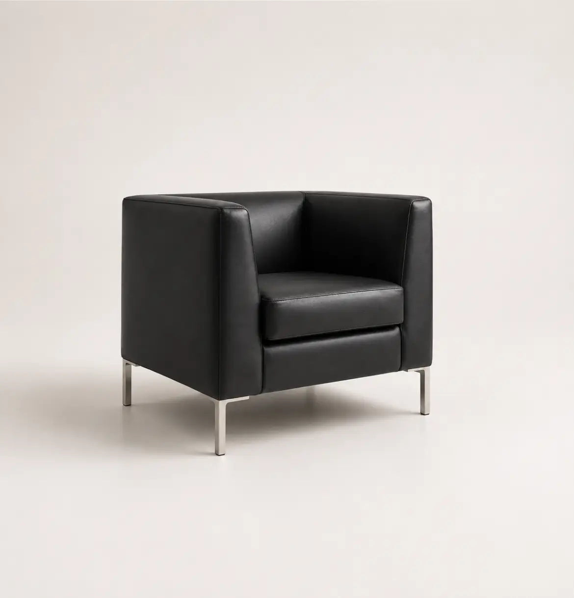 Alano Armchair Consumer BAFCO BLACK LEATHER