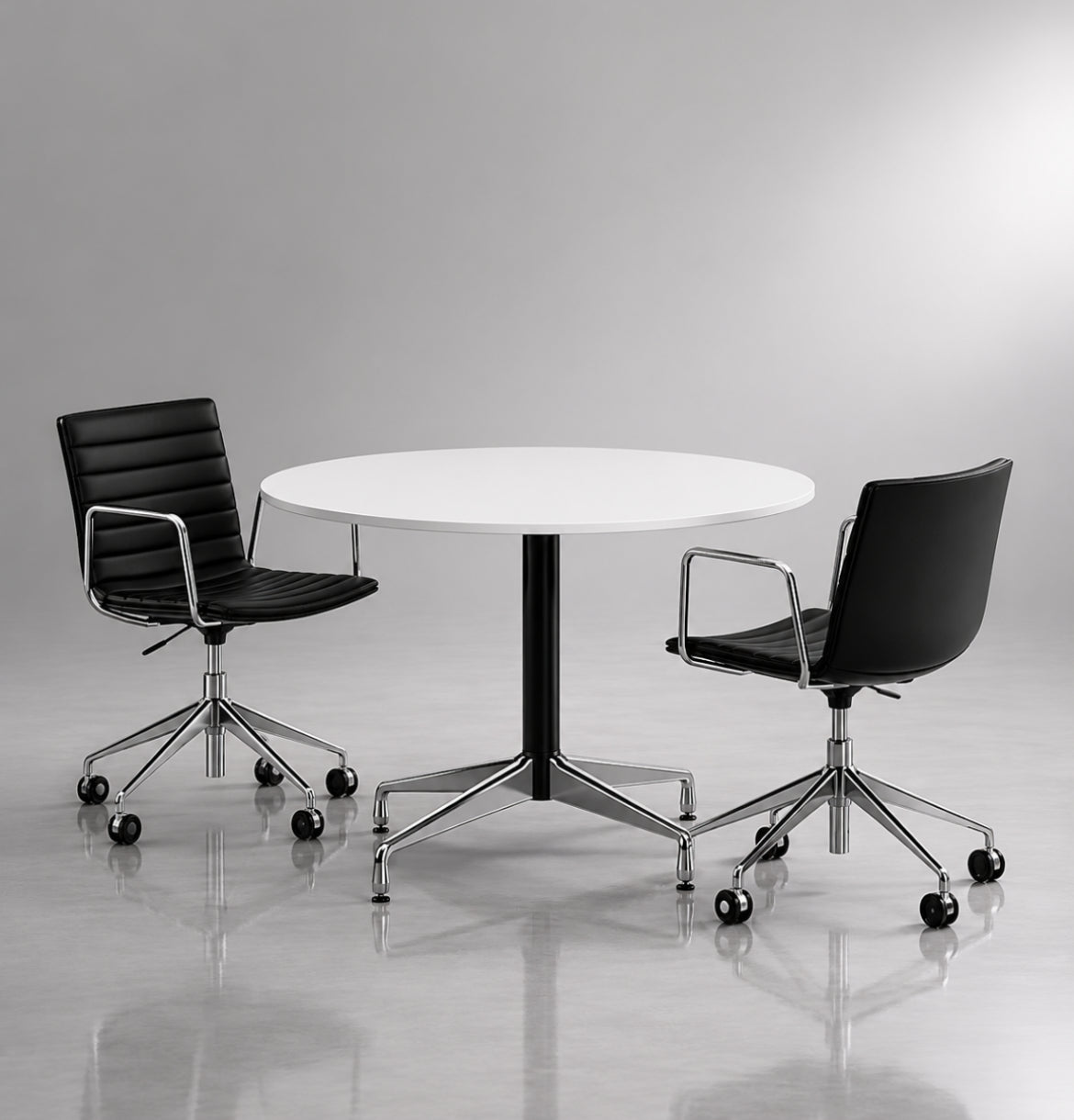 Altron Round Meeting Table (4 Sizes) Consumer BAFCO