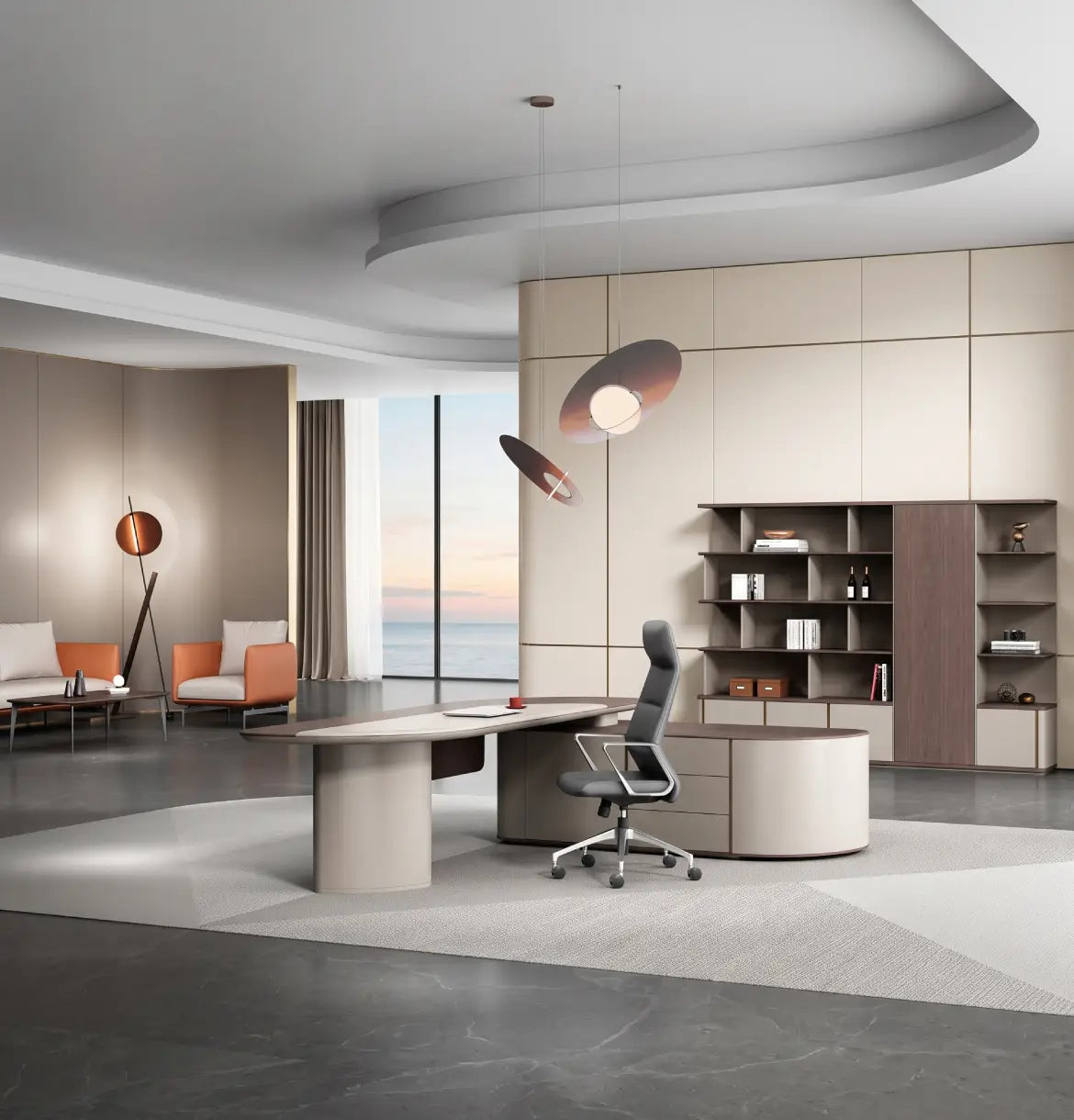 Amo Executive Desk (2 Sizes) Consumer KANO