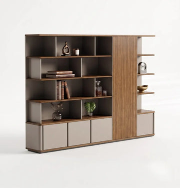Amo Executive Wall Storage Consumer KANO CY19 Mocha Teakwood 2700 8-10 Weeks