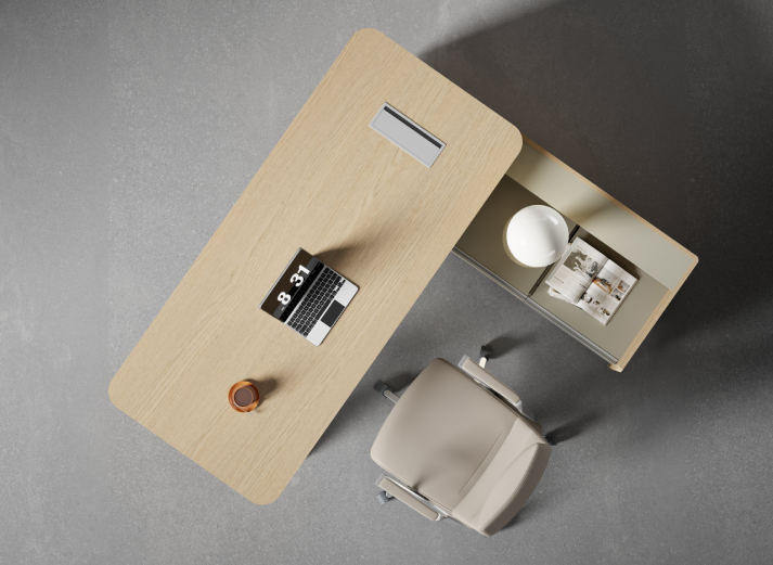 Minimalist Office Furniture | ATHAN Collection - Executive Desks ...
