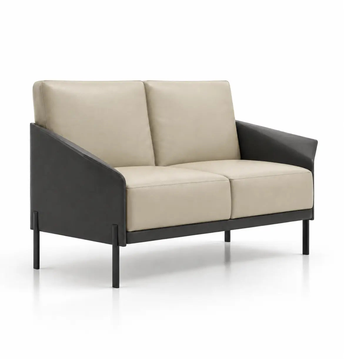 Athan 2-Seater Sofa Consumer KANO Grey PU Vegan Leather 8-10 Weeks