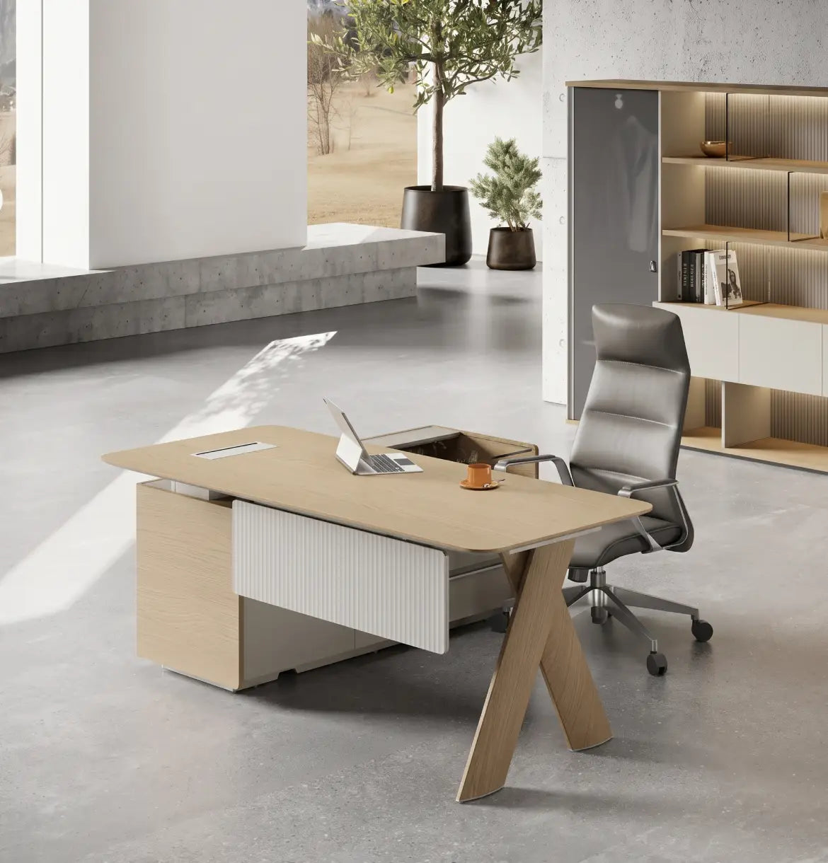 Athan Executive Desk (4 Sizes) Consumer KANO