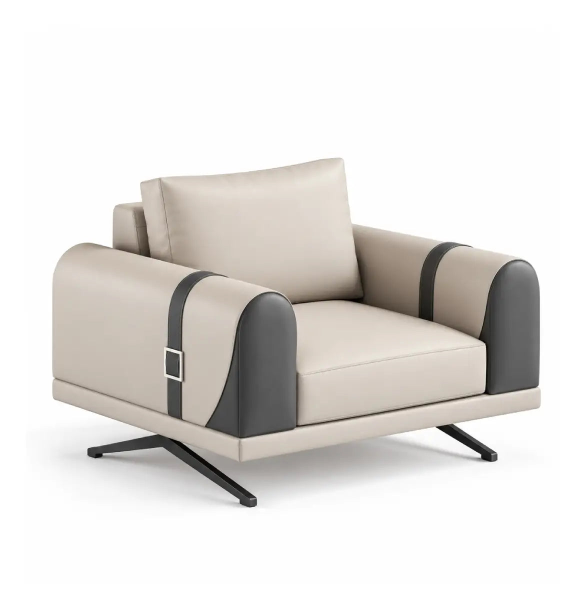 Avia Armchair Consumer KANO Genuine Leather Khaki 8-10 Weeks