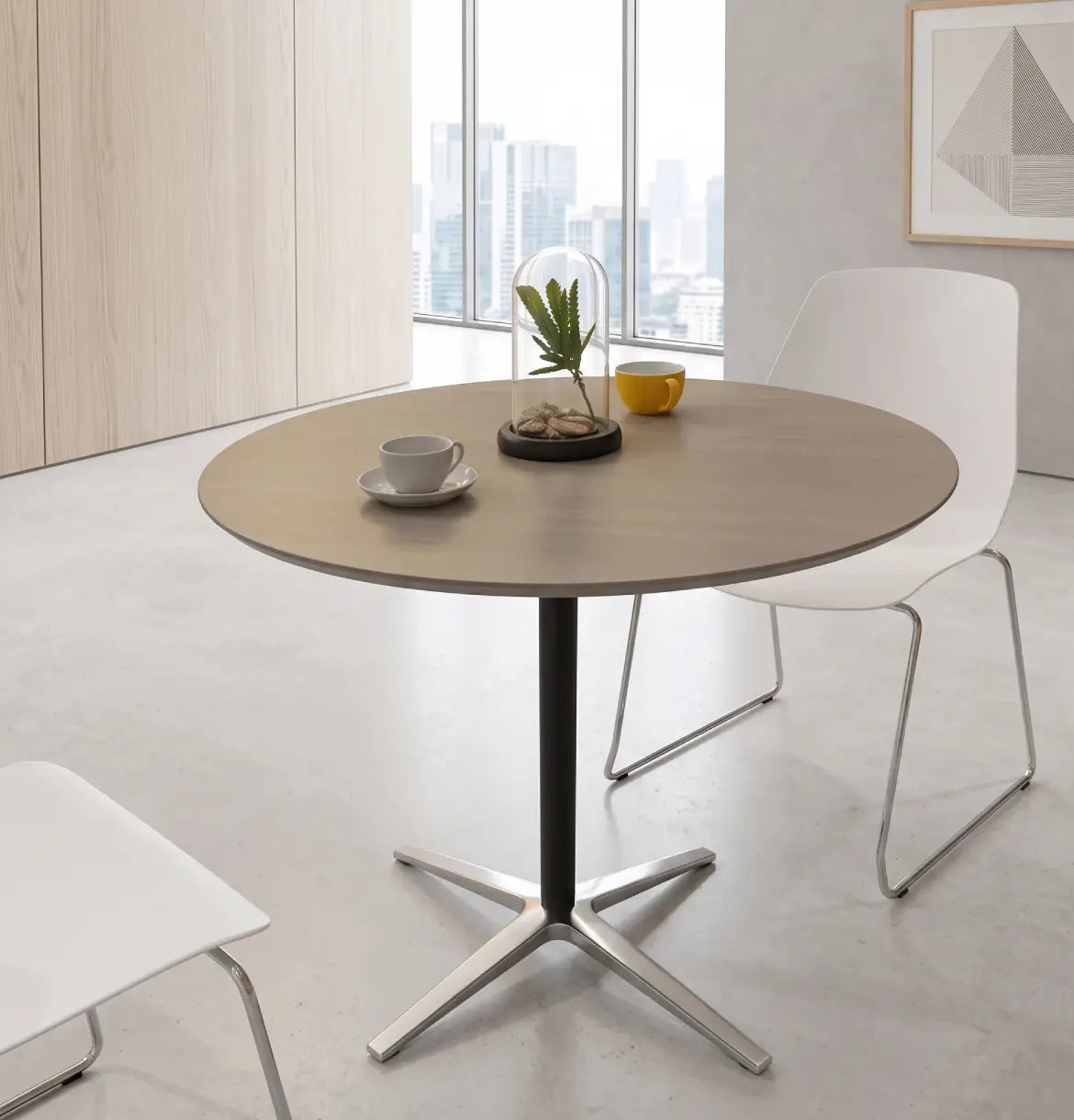 Barista Round Meeting Table Consumer KANO