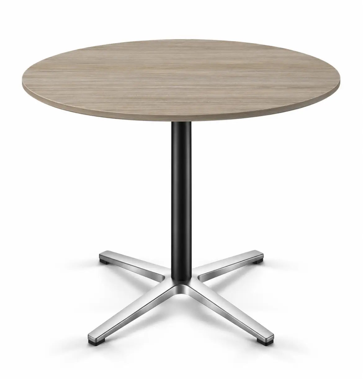 Barista Round Meeting Table Consumer KANO CF09 Log Walnut 900 8-10 Weeks