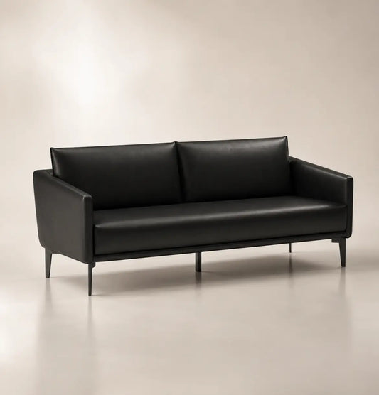 Becute 3-Seater Sofa Consumer KANO Grey Vegan Leather 8-10 Weeks
