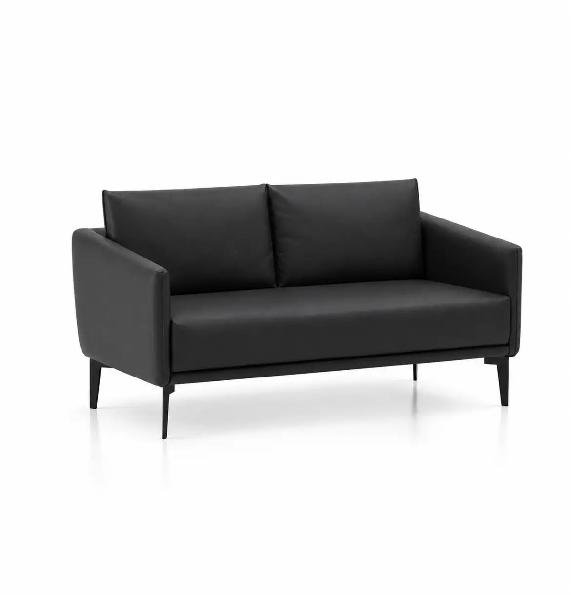 Becute 2-Seater Sofa Consumer KANO Black W1510 x D720 x H780mm 8-10 Weeks