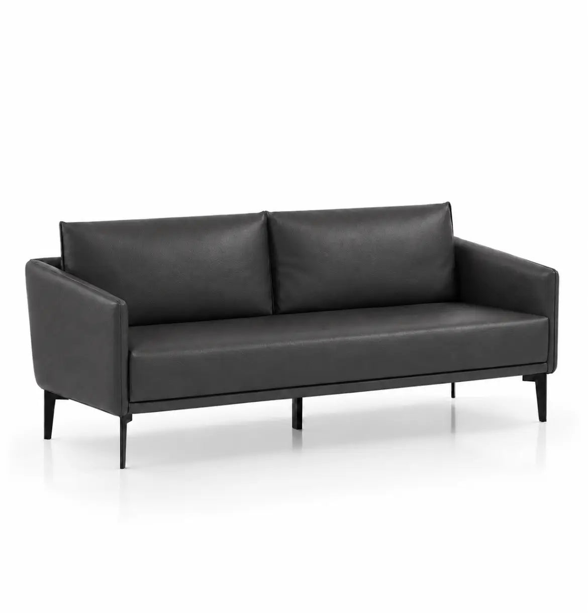 Becute 3-Seater Sofa Consumer KANO Grey Vegan Leather 8-10 Weeks