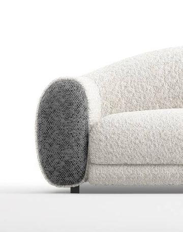 Bear Lounge Sofa Consumer BAFCO White  