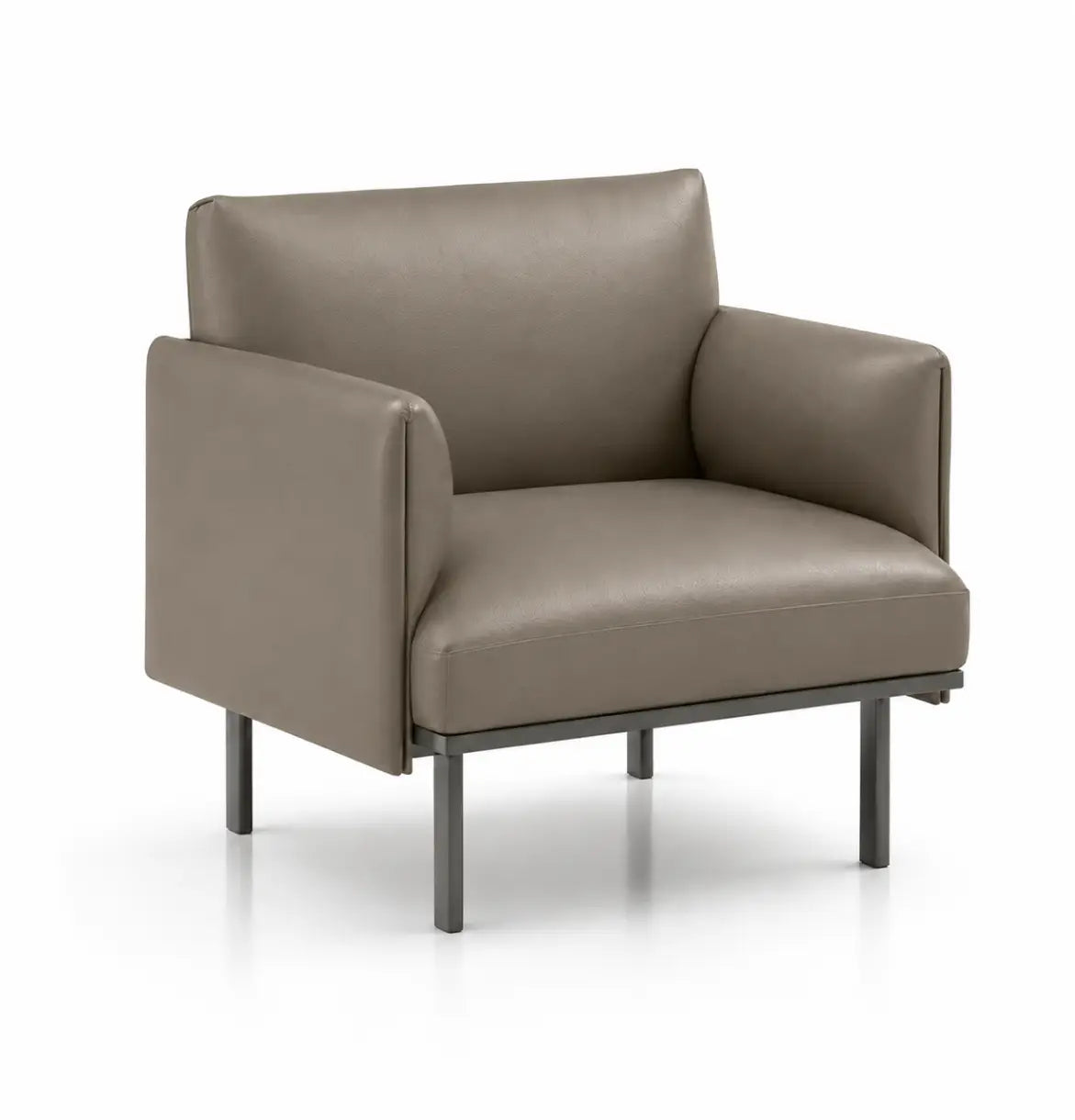 Binray Armchair Consumer KANO Coffee PVC Vegan Leather 2-5 Working Days